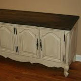Painted Media Cabinet